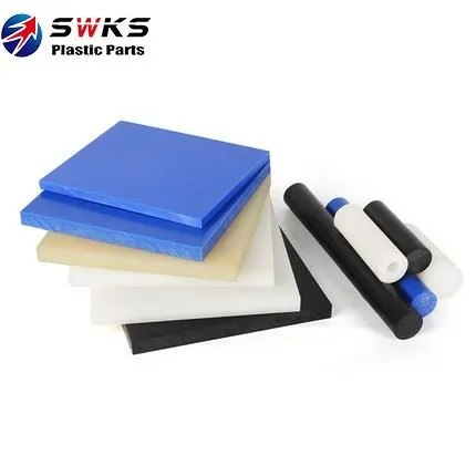 Plastic Nylon PP PE POM Board Sheet Rod Parts